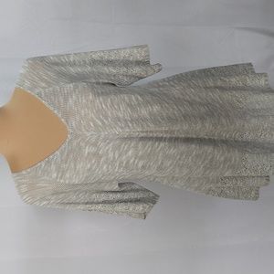 FADED GLORY gray and white sweater. Size 12 - 14 or large. NWOT condition.